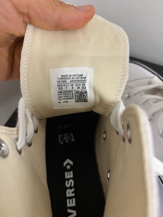 Converse Run Star Hike Hi Blancas Talla 38