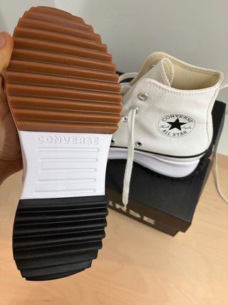Converse Run Star Hike Hi Blancas Talla 38