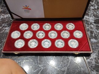 Espectacular colección de plata