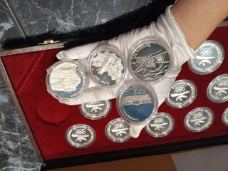 Espectacular colección de plata