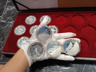 Espectacular colección de plata