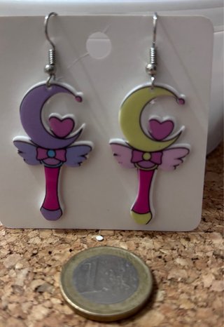 Pendientes Sailor Moon
