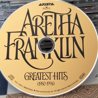 CD Aretha Franklin.1980-1994- Freeway  Of  Love