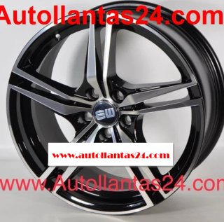 Juego de 4 llantas para volvo dakota black r880945