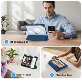 Custodia Fintie iPad Air 10,9" blu navy