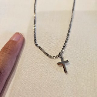 Collar con Cruz Sava Amsterdam - Plata