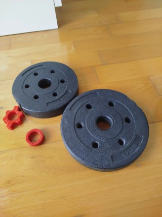 Juego de 2 Pesas de 5 kg