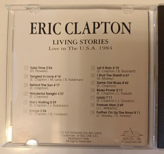 Eric Clapton: Living Stories CD