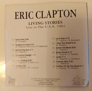 Eric Clapton: Living Stories CD