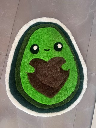 Alfombra de aguacate para niños