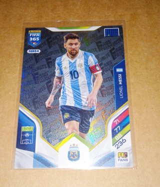 Lote Messi Argentina Mundial sus últimos cromos