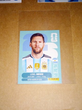Lote Messi Argentina Mundial sus últimos cromos