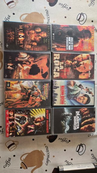 Lote Películas VHS: Acción, Ciencia Ficción y Terr
