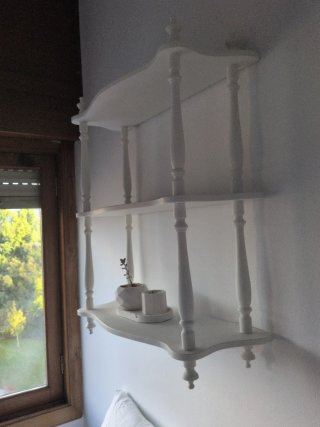 Estantería de Pared Blanca