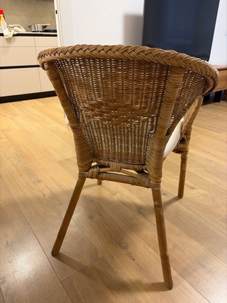 Sillón de mimbre Ikea