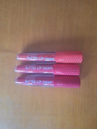 3x DDONNA Butter Lip Cream Labial Rosa Rojo