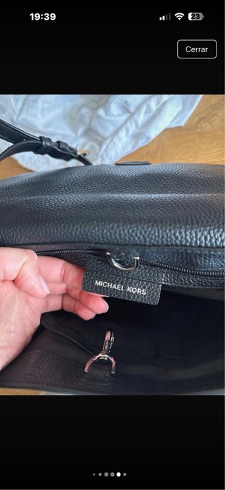 Bolso Michael Kors Negro y Gris
