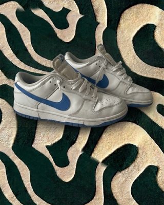 Zapatillas Nike Dunk Low Blancas y Azules