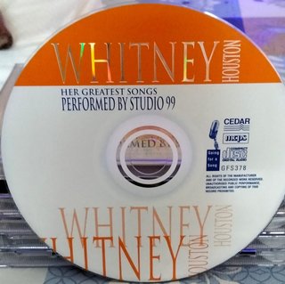 CD Whitney Houston-studio99-   Have Noting y otras