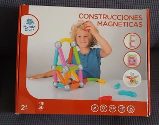 Juego de Construcciones Magnéticas Mundo Diver