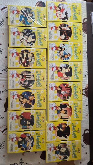 Colección Completa Heidi VHS (15 Cintas)