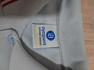 Polo manga corta  uniforme Atenea talla 16