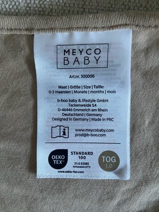 Saco de dormir para bebé Meyco