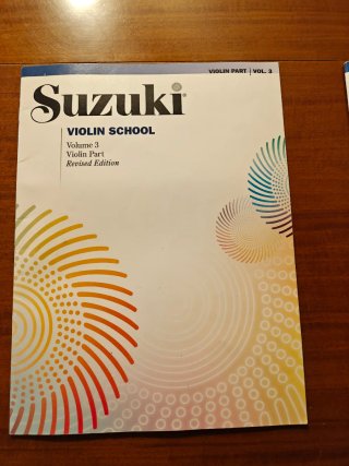 Libro de Partituras Suzuki Violin School Vol. 3