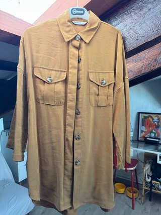Camisa Stradivarius Talla Única Marrón