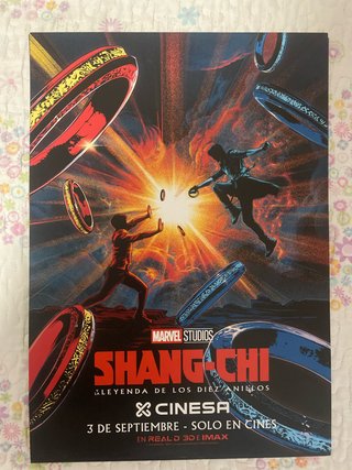 Póster Shang-Chi y la Leyenda de los Diez Anillos