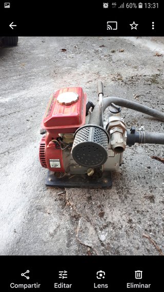 Bomba de Agua a Gasolina Kingarden
