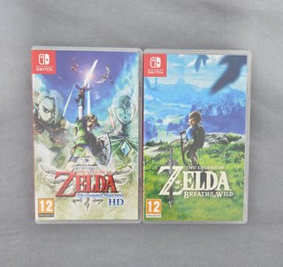 Zelda Skyward Sword HD y Breath of the Wild switch