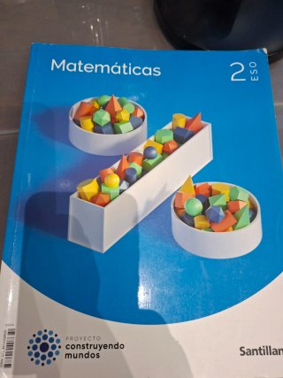 Libro matemáticas 2eso