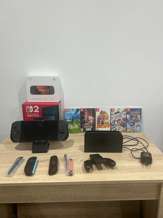 Nintendo Switch + Mobapad H12S + Juegos