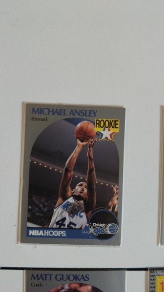 Lote 6 cards Orlando Magic NBA Hoops 90/91