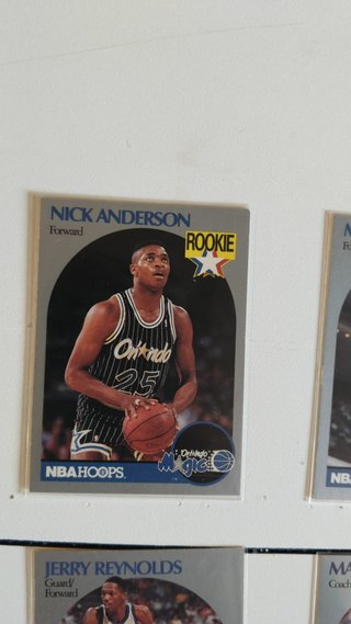 Lote 6 cards Orlando Magic NBA Hoops 90/91