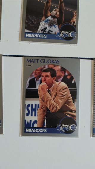 Lote 6 cards Orlando Magic NBA Hoops 90/91