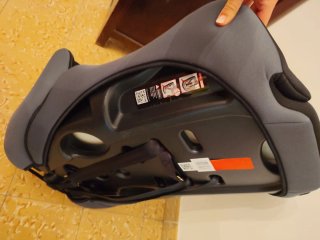 Silla de coche Babyauto negra y gris
