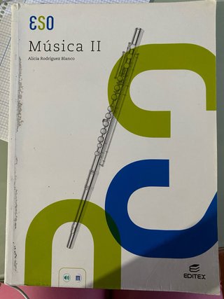 Libro de Música II ESO - Editex