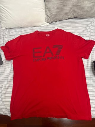 Camiseta EA7 Emporio Armani Roja