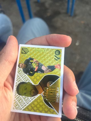 Sticker Extra Jan Oblak Oro Panini