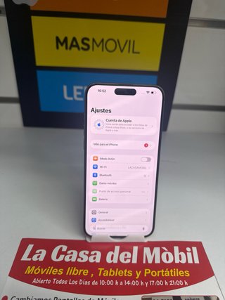 iPhone 15 Pro Max 256GB Gris como nuevo