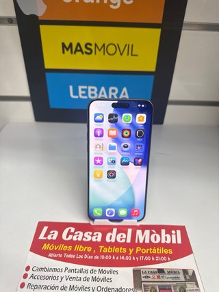 iPhone 15 Pro Max 256GB Gris como nuevo