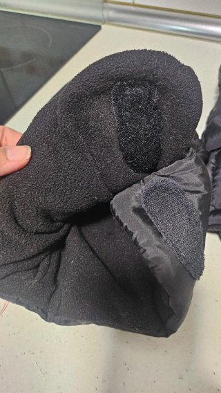 Guantes para carrito de bebé negros