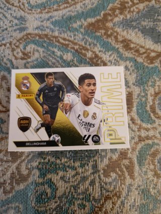 Tarjeta Bellingham Panini Prime Real Madrid