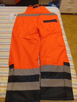 Pantalón Peto Alta Visibilidad Laboral XL