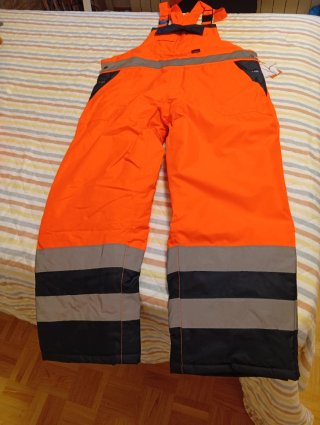 Pantalón Peto Alta Visibilidad Laboral XL