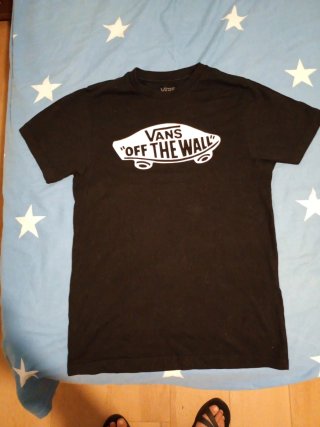 Camiseta Vans Negra