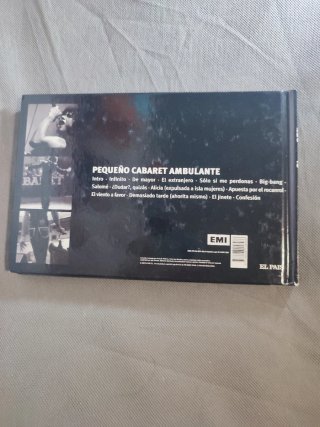 CD/Libro Pequeño Cabaret Ambulante - Bunbury