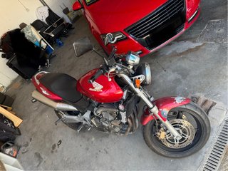Honda CB600F Hornet Roja